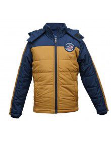 Boys Jacket  Polyester  Quilted Mustard